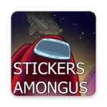 stickers de among us android application logo